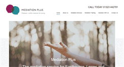 Desktop Screenshot of mediation-plus.org.uk